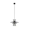 Luster na sajli TAREK 1xE27/40W/230V crna