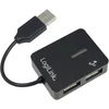 LogiLink Razdelilnik s 4 vrati USB 2.0LogiLink, črne barve