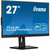 IIYAMA 27 ETE IPS-panel, ULTRA SLIM LINE, 2560x1440 WQHD, 5ms, FreeSync, 15cm height adj. stand, 350cd/m2, VGA, HDMI, DisplayPort, Speakers, USB-HUB(2x3.0)