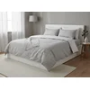 Tekstilshop Pamučna posteljina Zigzag Premium, 160x200 cm, Siva