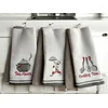 Set 6 kuhinjskih krpa Wafle Grey ( VLK000109- Grey )