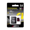 Memorijska Kartica AddLink 64Gb V30 U3 adapte