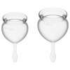 SATISYFER Menstrualne čašice Feel Good, 2 komada, Plave