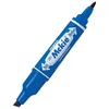 Marker permanentni 2-4mm obostrani kosi/okrugli vrh Hi-Mckie Zebra plavi