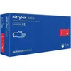 shumee Nitrilne rokavice 100 kosov Nitrylex Basic temno modre 9-L