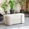 Atelier del Sofa Klupa Rosa Boxed, 105 cmx42 cmx42 cm, Krem