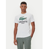 Lacoste Majica TH5634 Bela Regular Fit
