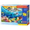 Castorland Puzzle Delfini v tropih 100 kosov