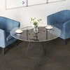 Tepih pločica Prugasta svijetlosmeđa 50 x 50 cm 36 pcs