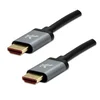 Kabel HDMI Logo 2.1 Ultra High Speed - HDMI moški–HDMI moški, 1 m - siv