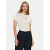 Tommy Hilfiger Majica WW0WW43895 Écru Regular Fit