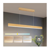 Brilagi - LED luster na sajli SLEEKLINE LED/40W/230V 3000/4500/6000K dekor hrasta