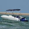 Tenda bimini s 3 luka i bočnim stijenkama 183x(185-198)x137 cm