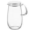 Hario Mugi-chan stekleni čajnik 1000 ml, bel