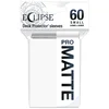 Ultra Pro Matte Eclipse Small Desk Protector Sleeves 60 - Arctic White