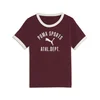 PUMA Varsity Relaxed Tee Youth, Shop, Ruby Shimmer, 3-4Y