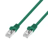 Extralink Kat.7 S/FTP 3m 20G Zelen | Patchcord LAN | Baker Kabela omrežje skrivek