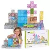 Magnetni set građevinske kocke Vlak - 112 dijelova