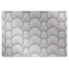 Decormat Zaščitna podloga za stol Sea shells 140x100 cm 2 cm