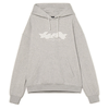 Cropp - Dukserica sa kapuljačom i aplikacija - light grey