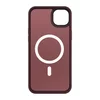 NEXT ONE mist shield case MagSafe compatible for iPhone 15 Plus | Claret