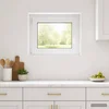 vidaXL Okno za klet RISOR 50 x 55 cm PVC in steklo