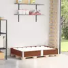 Vidaxl vidaXL Paletna ograja rjava 150x100 cm masivna borovina