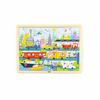 Viga Viga 44582 Puzzle na podlagi, 48 kosov – spoznavamo mestni promet