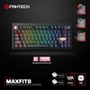 Tastatura mehanička Gaming Fantech MK921 Maxfit 8 Wireless black white switch
