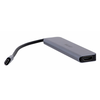 Unitek UNITEK uHUB S7+ USB-C Hub sa čitačem kartica, 4K, Siva