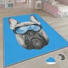 Conceptum Hypnose Tepih Csbrghl-333, Pravougaoni, 120 x 180 cm, Plavo-sivi