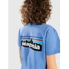 Patagonia P-6 Logo Responsibili Majica blue bird
