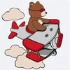 Ideyka Slika po brojevima Meda pilot, 25x25cm
