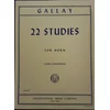 GALLAY:22 STUDIES FOR HORN