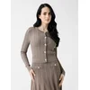 Guess Pulover 183559 Bež Classic Fit