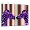 shumee Steklena deska 2x 30x52 Zebra