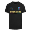 Mister Tee Majica Italia gorčica/zelena/ognjeno rdeča/črna