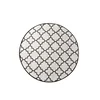 Conceptum Hypnose Tepih Kupa, O100 cm, Crno-beli