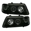 OEM Kristalni farovi Angel Eyes Audi A3 (96-00), Crni