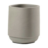 Skodelica za zobno ščetko TIME 10 cm, temno siva, beton, Zone Denmark