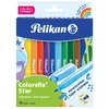 FLOMASTER ŠKOLSKI 10BOJA COLORELLA STAR PELIKAN 822299 BLISTER
