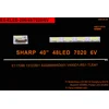 ES-ELED-206 FOX 40LE370 LED TRAKE