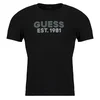 Guess SS CN CLASSIC DESIGN TEE Črna