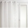 Zavesa sa otvorima za garniš. Sama 140x240cm bela Atmosphera