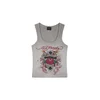 Ed Hardy Top In Memory Of When I Cared siva/zelena/temno rdeča/črna