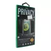 Zastitno staklo Tempered Glass Privacy 2.5D full glue za iPhone 15 Pro 6.1 crni