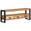 Vidaxl vidaXL TV omarica 120x30x45 cm masivni akacijev les