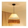 Brilagi - Luster na sajli WINNETOU AVIGNION 1xE27/15W/230V, prečnik 35 cm, braon/krem