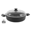 Deep frying pan, aluminum, 32 cm, induction - AMT Gastroguss