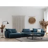 Atelier del Sofa Ugaona garnitura Maya 127x65x425cm Plava